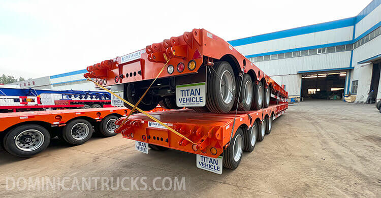 4 Axle Low Bed Truck for Sale in Puerto Plata Dominican