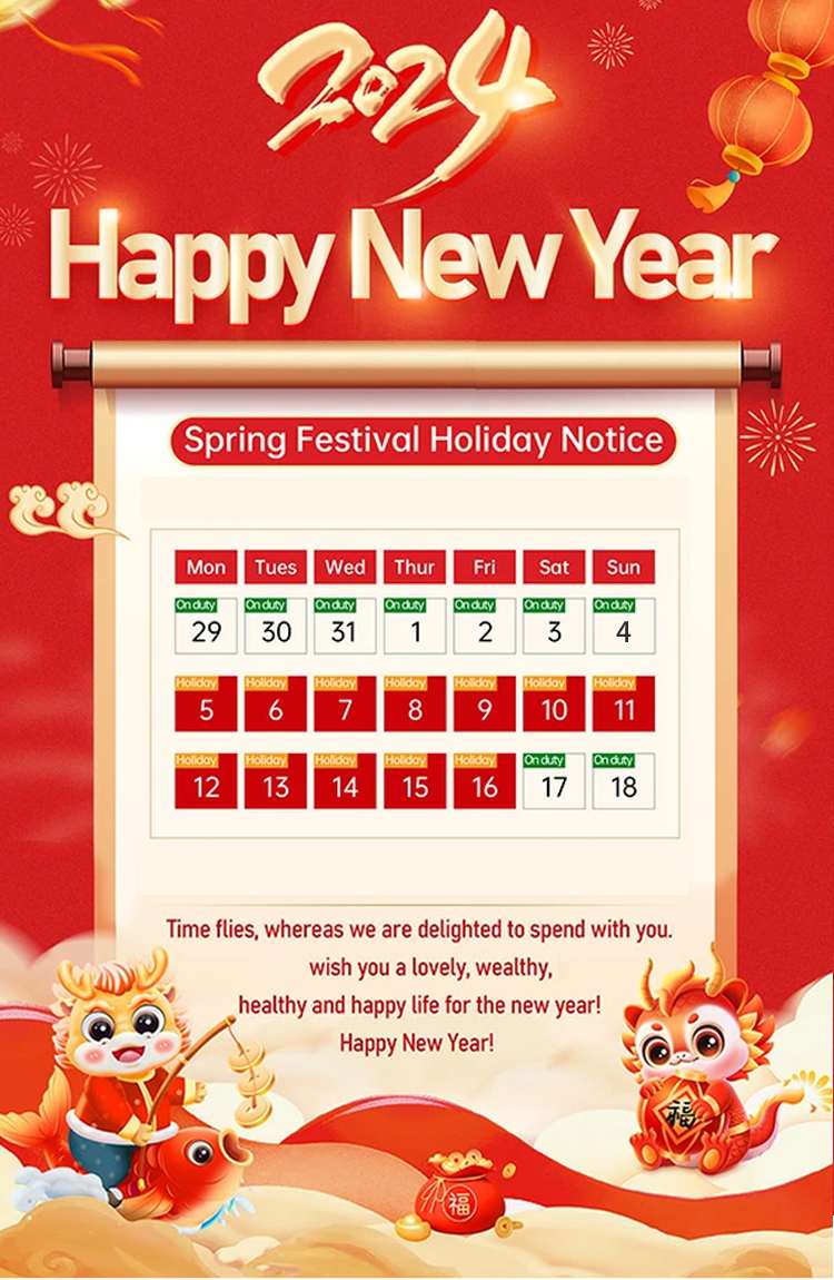 Dominicantrucks 2024 Spring Festival Holiday Notice