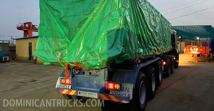 3 Axle Dump Trailer for Sale Near Me in Dominican Republic