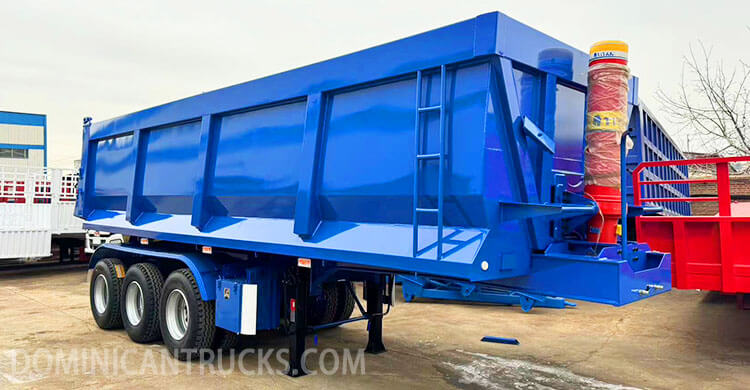 3 Axle Dump Trailer for Sale Near Me in Dominican Republic