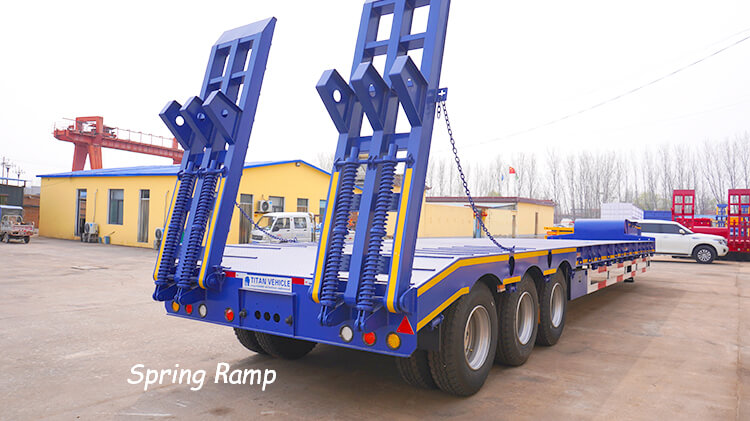 3 Axle 60 Ton Low Bed Trailer for Sale in Dominican