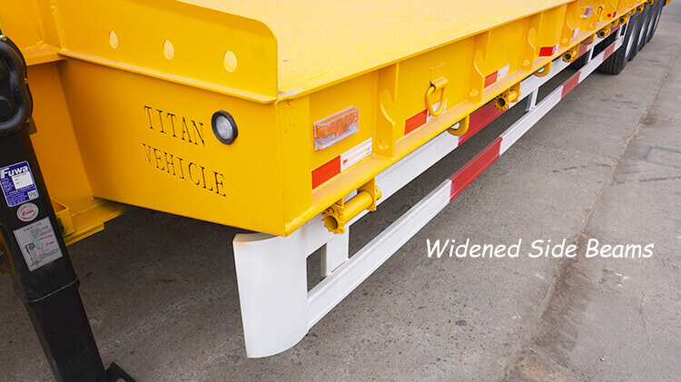 4 Axle 100 Ton Low Bed Truck for Sale in Dominican