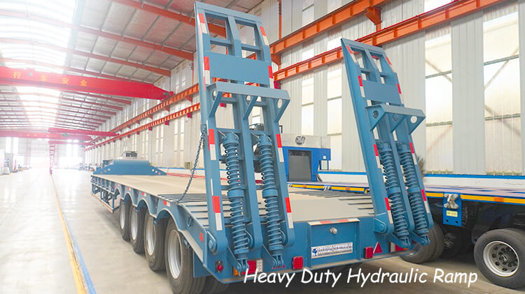 4 Axle Semi Low Bed Trailer for Sale in Dominican