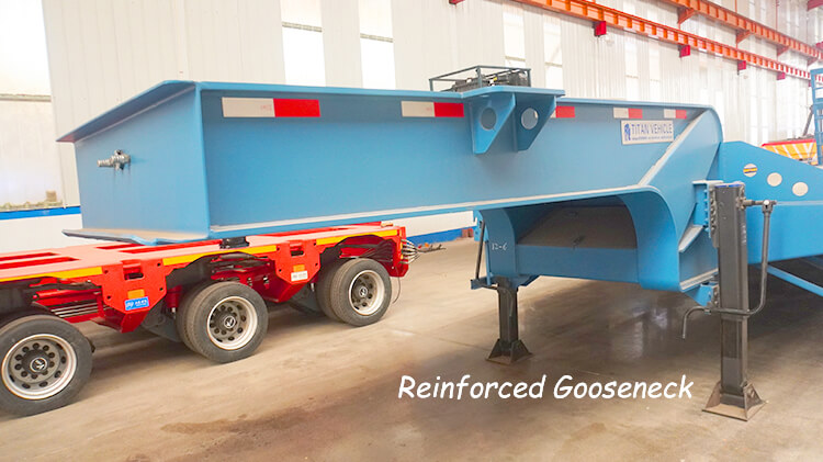 4 Axle Semi Low Bed Trailer for Sale in Dominican