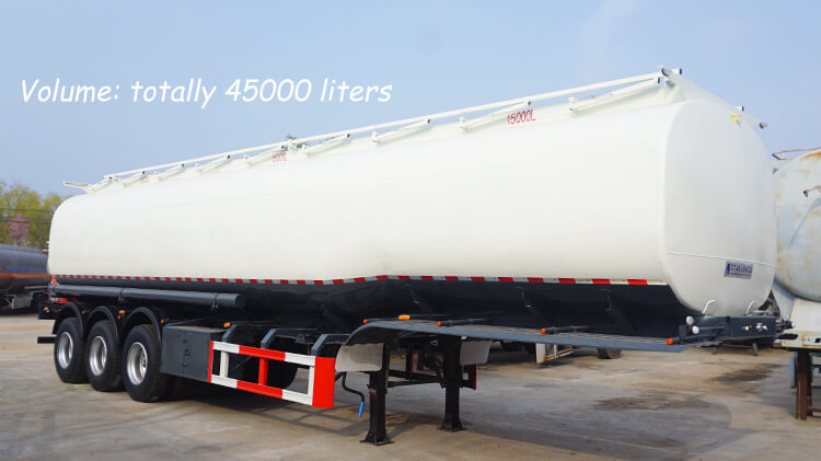 45000 Liters Diesel Tanker Trailer for Sale in Dominican