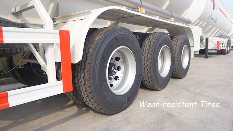 50000 Liters Fuel Tanker Trailer for Sale Price in Dominican
