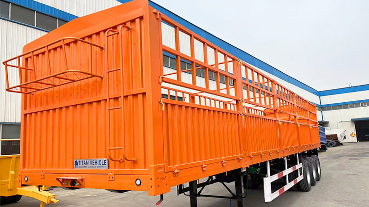 3 Axle 60 Ton Fence Trailer for Sale in Dominican