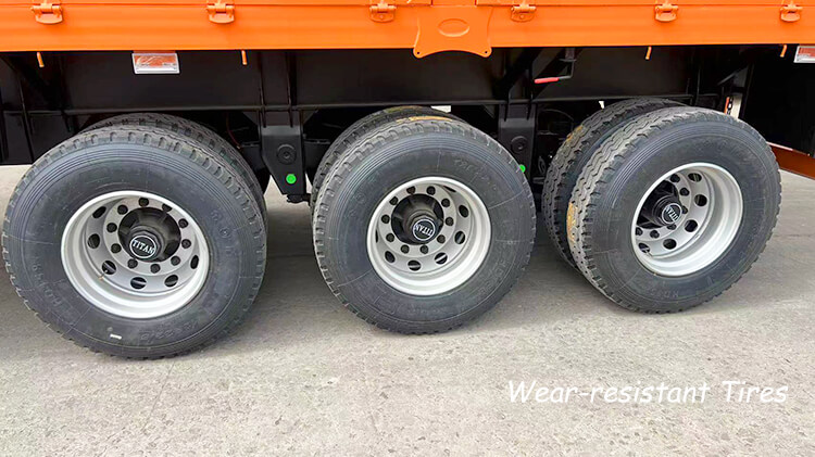 3 Axle 60 Ton Fence Trailer for Sale in Dominican