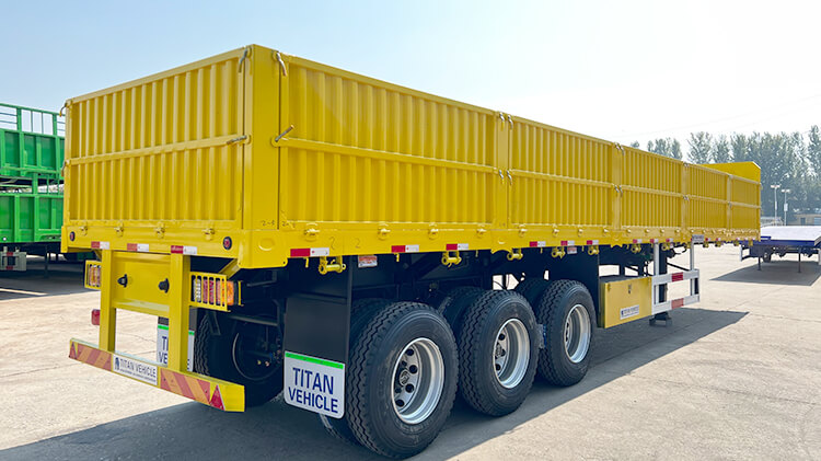 3 Axle Drop Side Grain Trailer for Sale in Dominican