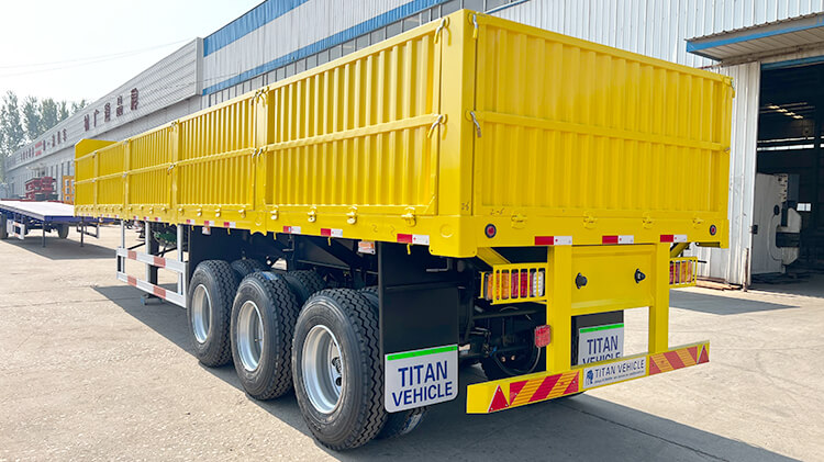 3 Axle Drop Side Grain Trailer for Sale in Dominican