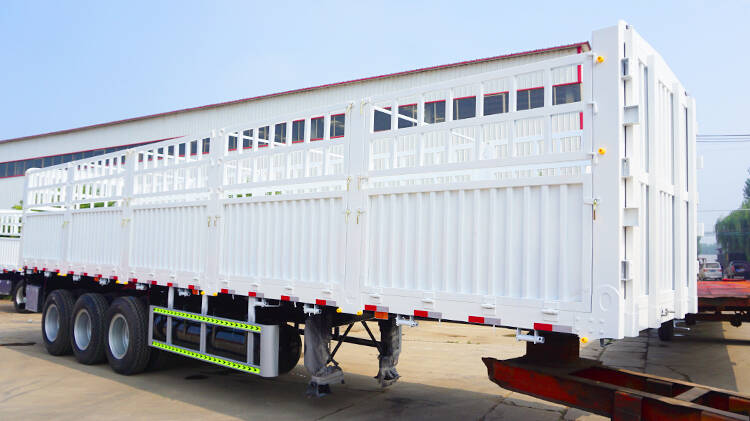 3 Axle Semi Fence Trailer for Sale Price in Santo Domingo Dominican