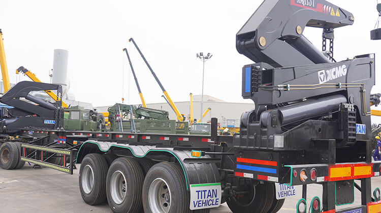 37 Ton Side Loader Trailer for Sale in Dominican