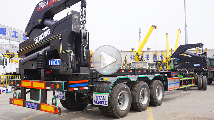 37 Ton Side Loader Trailer for Sale in Dominican