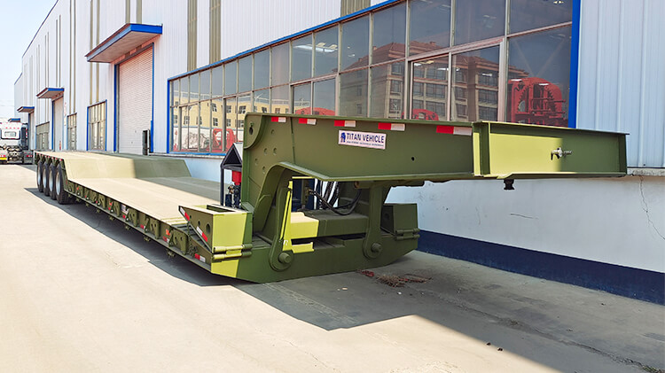 4 Axle Detachable Goosenenck Trailer for Sale in Dominicna