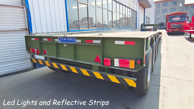 4 Axle Detachable Goosenenck Trailer for Sale in Dominicna