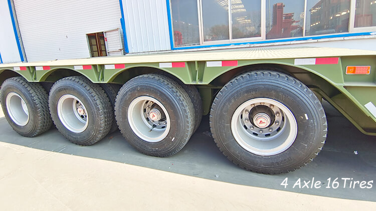 4 Axle Detachable Goosenenck Trailer for Sale in Dominicna