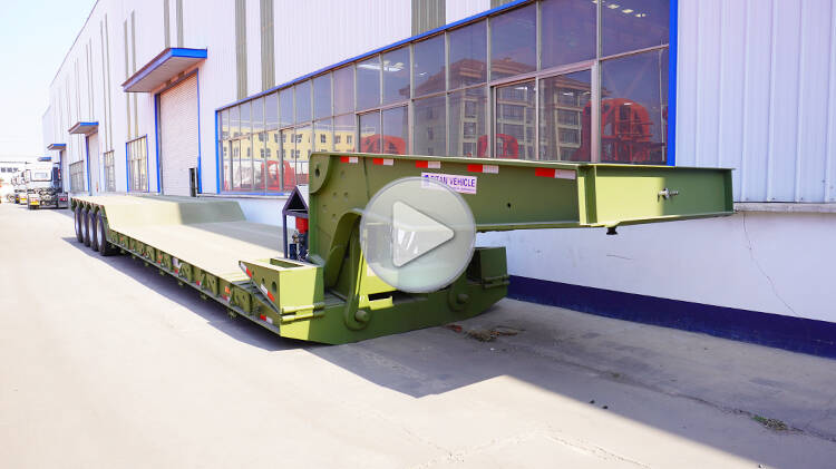 4 Axle Detachable Goosenenck Trailer for Sale in Dominicna