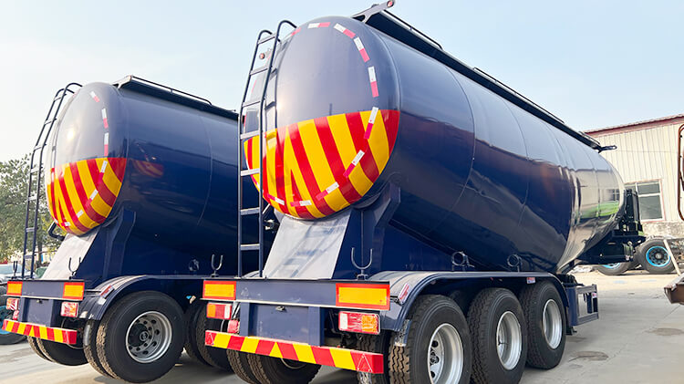 50ton Bulk Cement Trailers for Sale in Dominican