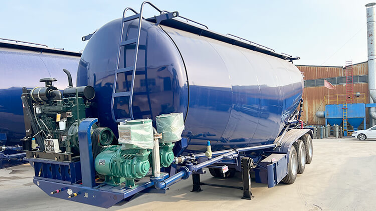 50ton Bulk Cement Trailers for Sale in Dominican