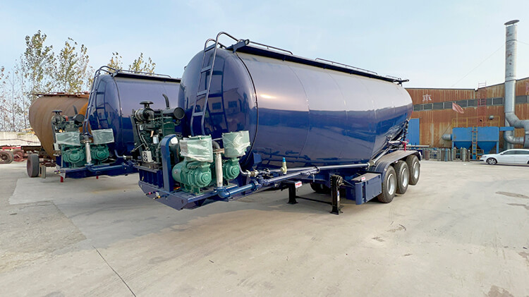 50ton Bulk Cement Trailers for Sale in Dominican