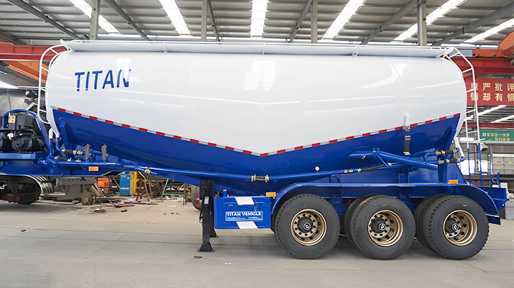 35cbm Cement Tanker Trailer for Sale in Dominican
