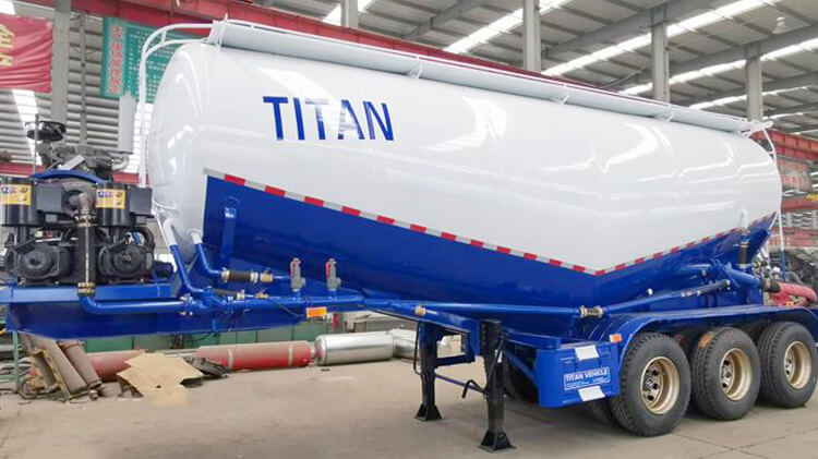 35cbm Cement Tanker Trailer for Sale in Dominican