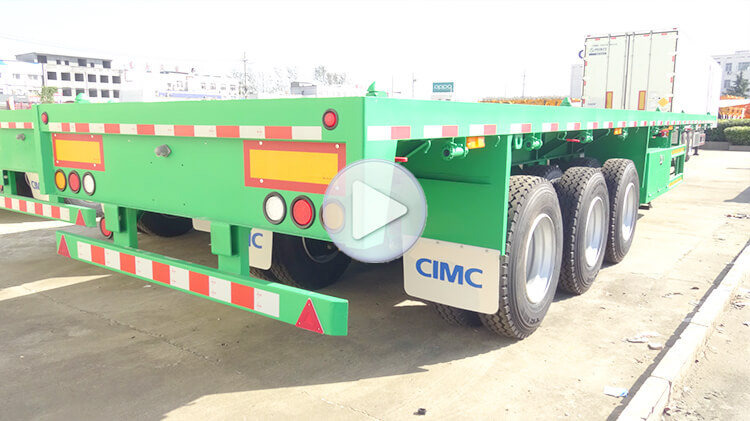 CIMC 40 Ft Flatbed Trailer for Sale in Dominican