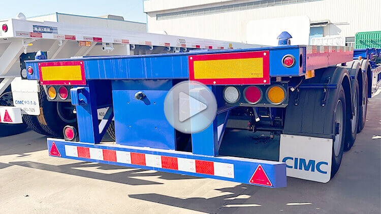 3 Axle Skeletal Trailer for Sale in Dominican