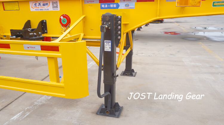 3 Axle 40ft Container Chassis for Sale in Dominican