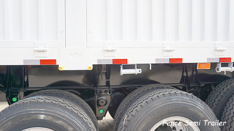 CIMC Cargo Stake Semi Trailer for Sale Price in Dominican
