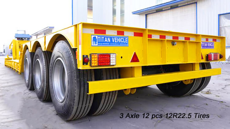 Best 80 Ton Lowboy Trailer for Sale New Price in Dominican Republic