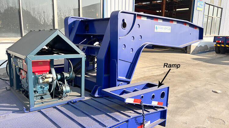 80 Ton Removable Gooseneck Trailer - Lowboy for Sale in Dominican