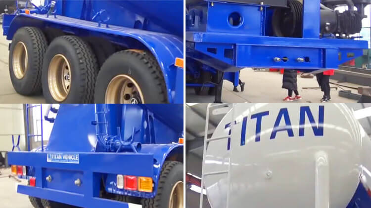35cbm Cement Tanker - Cement Tanker Trailer for Sale in Dominican