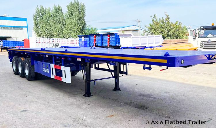 Flatbed Semi Trailer for Sale in Dominican