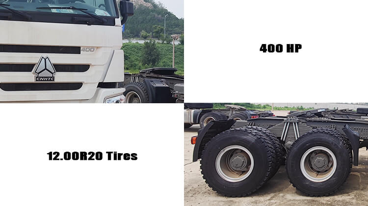 Sinotruk Howo 400 6x4 Tractor Truck for Sale in Dominican