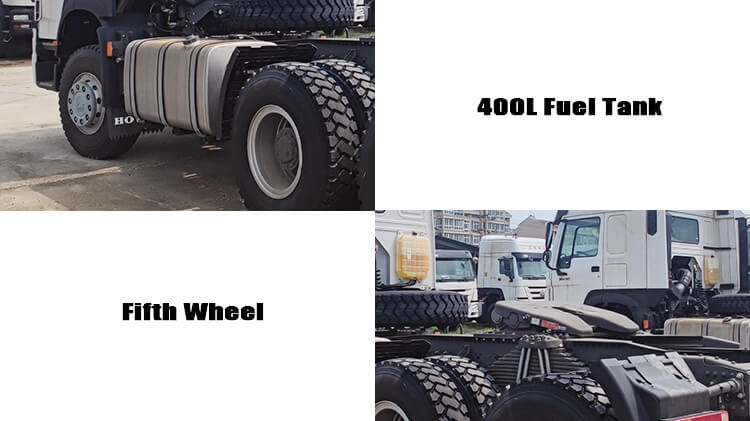 Sinotruk Howo 400 6x4 Tractor Truck for Sale in Dominican