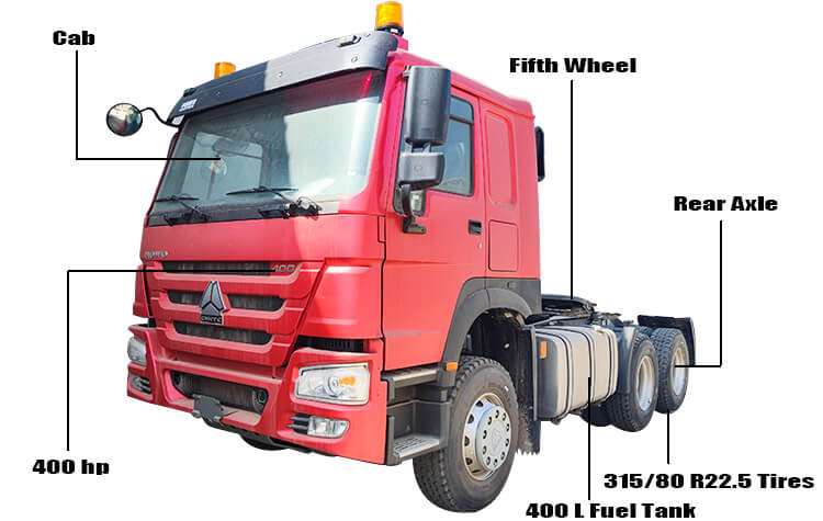 Sino Trucks for Sale | Howo Tractor Truck Price in Mali