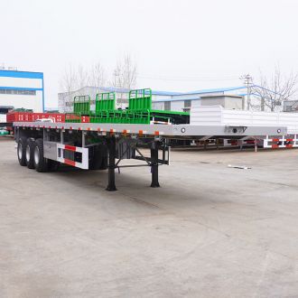 Three Axle 40ft Flat Bed Trailer