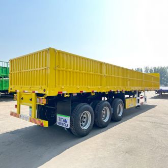 3 Axle Drop Side Grain Trailer