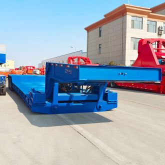 3 Line 6 Axle Lowboy Semi Trailer