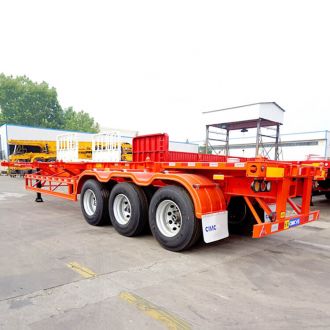 Tri Axle 40ft Container Chassis Trailer