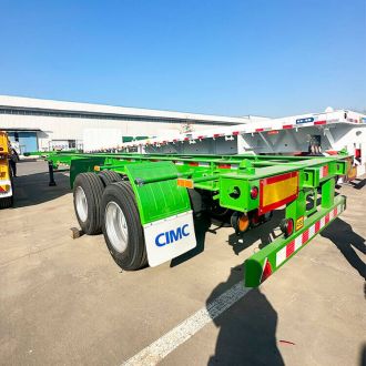 2 Axle Skeleton Trailer with Air Suspension