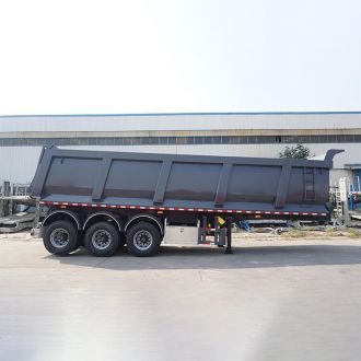 3 Axle End Dump Trailer