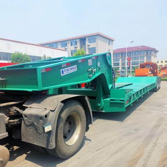3 Axle Gooseneck Lowboy Trailer