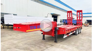Tri Axle 80ton Lowbed Loader